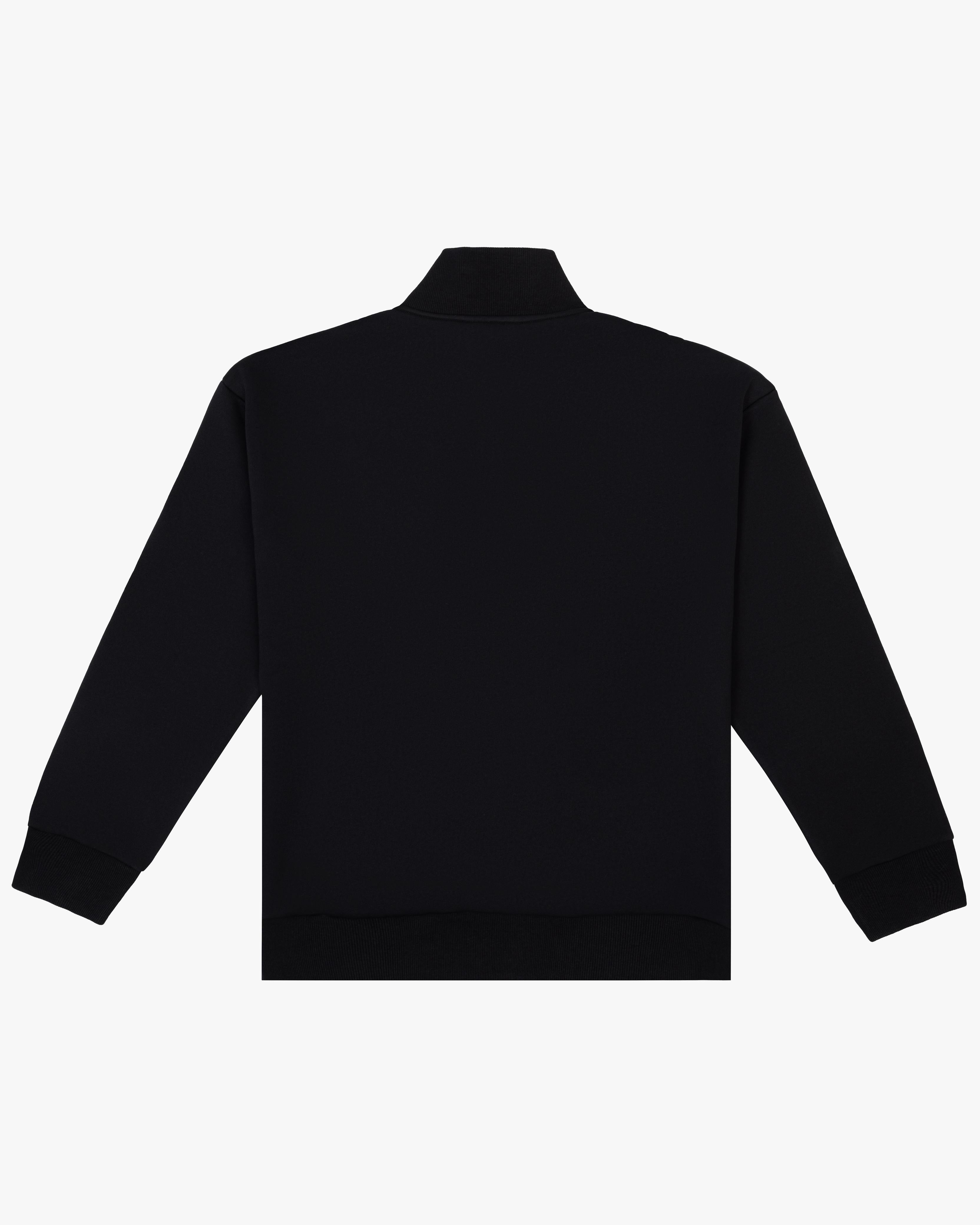 BLACK POLO LONG SLEEVE